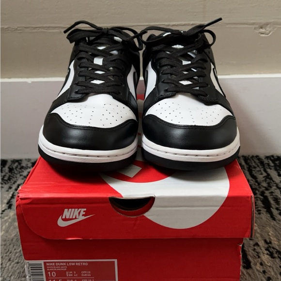 Nike dunk low panda Men’s 10 - Picture 2 of 5